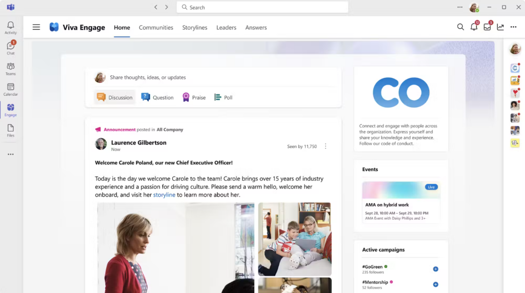 Facebook Workplace vs. Yammer (Viva Engage) Review