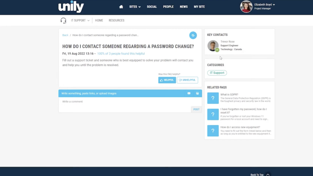Unily Features Honest Unily Review : Pros, Cons, Features & Pricing