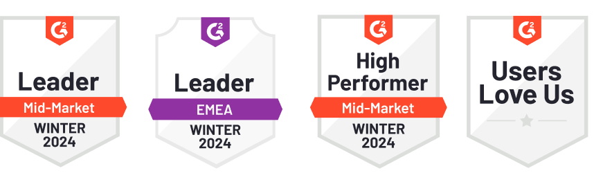 G2 badges
