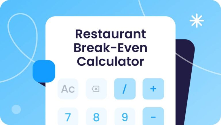 Restaurant Break-Even Calculator - Header Image