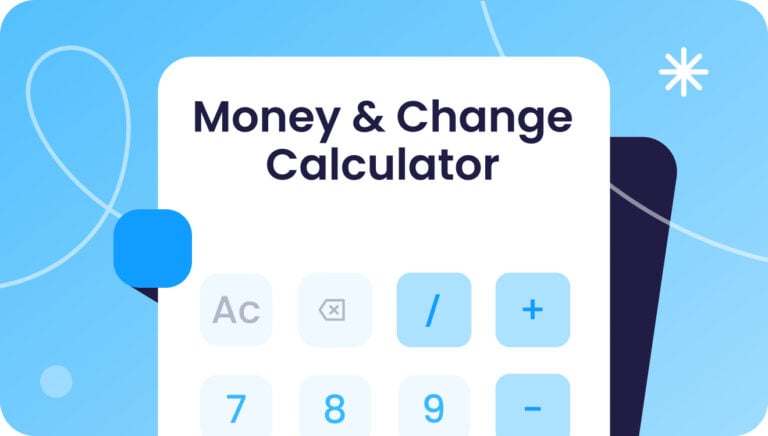 Money Change Calculator header image