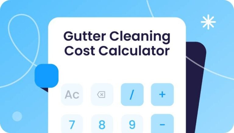 Free Gutter Cleaning Cost Calculator - header image