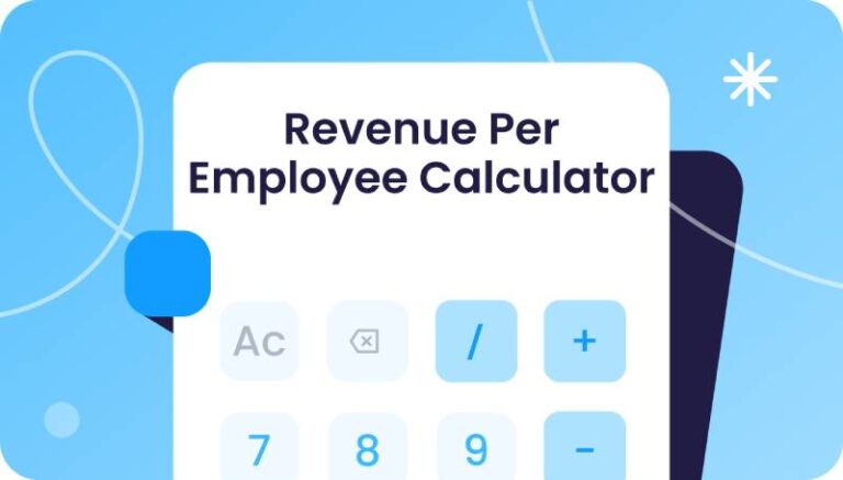 Free Revenue Per Employee Calculator - header image