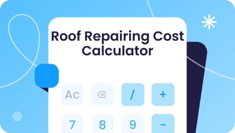 Free Roof Repairing Cost Calculator - header image