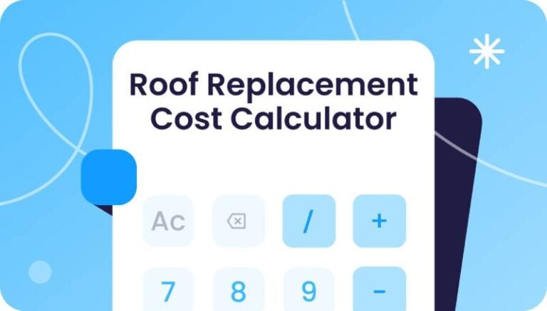 Free Roof Replacement Cost Calculator - header image