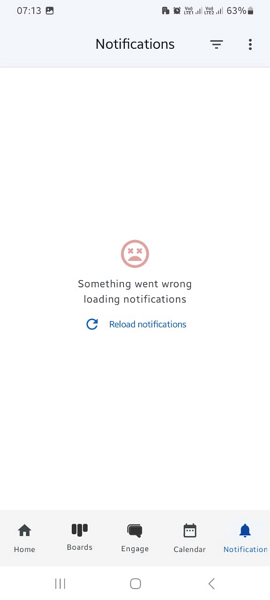 Screenshot showing JobNimbus offline mode