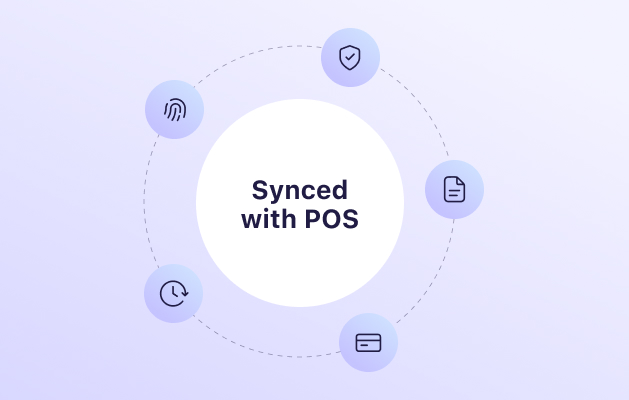 Synced with POS Illustration