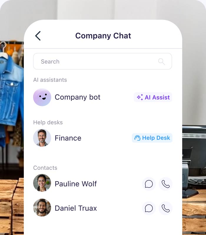 AI Agent Mobile Preview