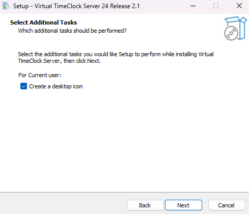 Screenshot showing Redcort installation wizard
