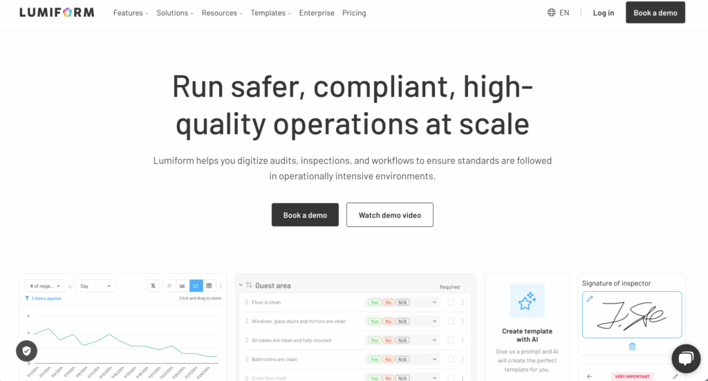 Screenshot of https://lumiformapp.com/