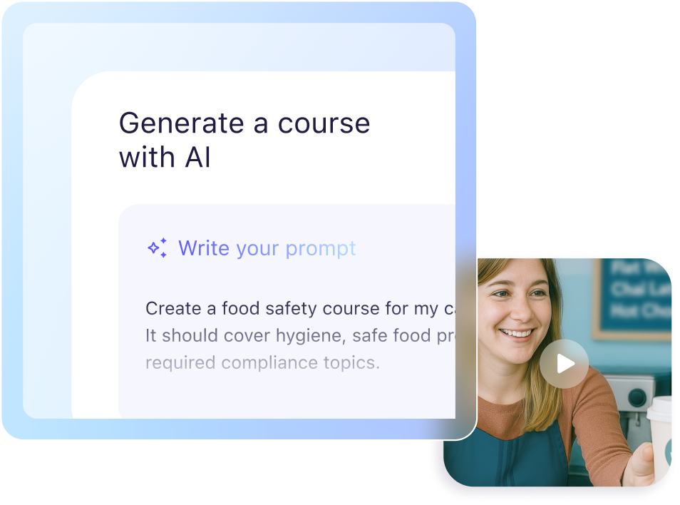Generate a course with AI