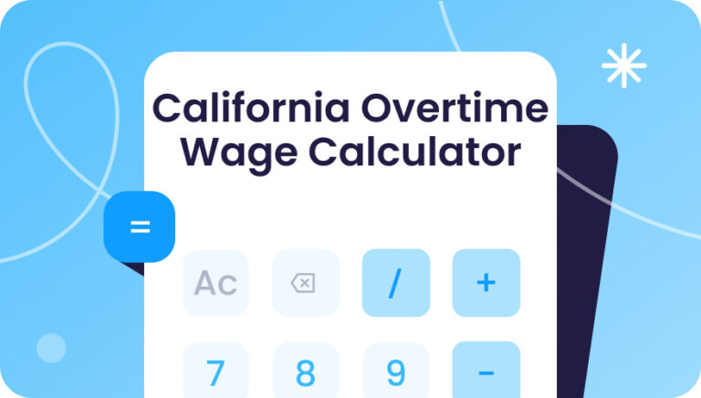 Free California Overtime Wage Calculator-header image