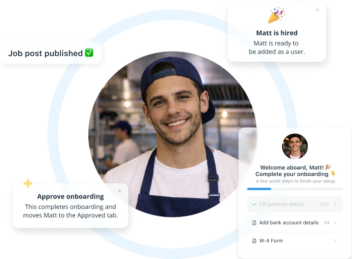 Hiring and Onboarding feature