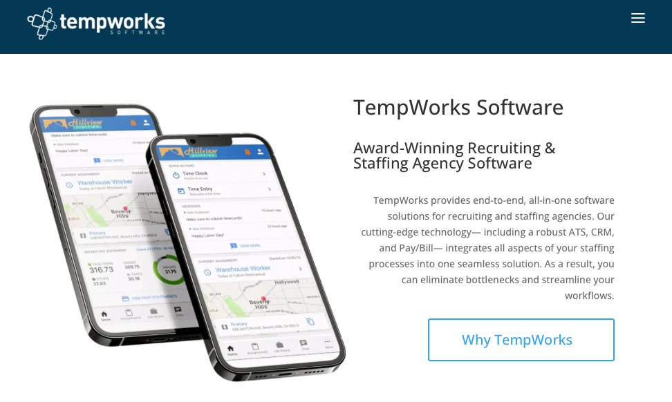 TempWorks Hero Page