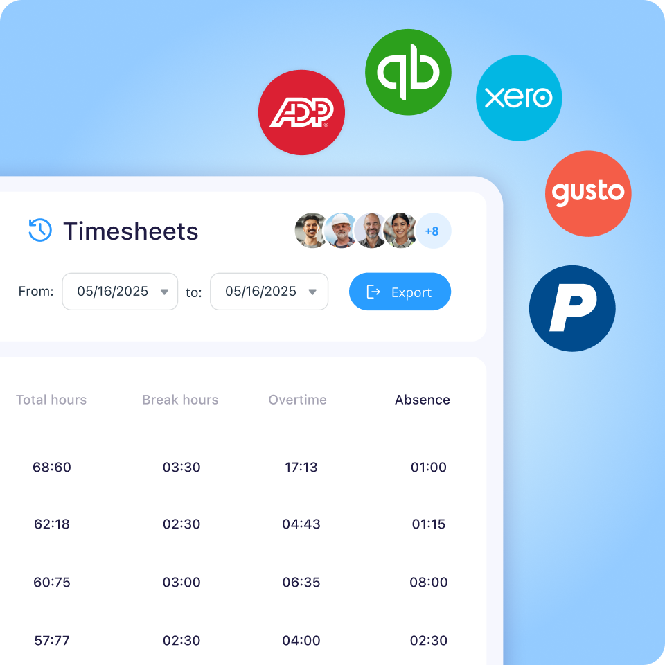 Connecteam NFC Time Tracking