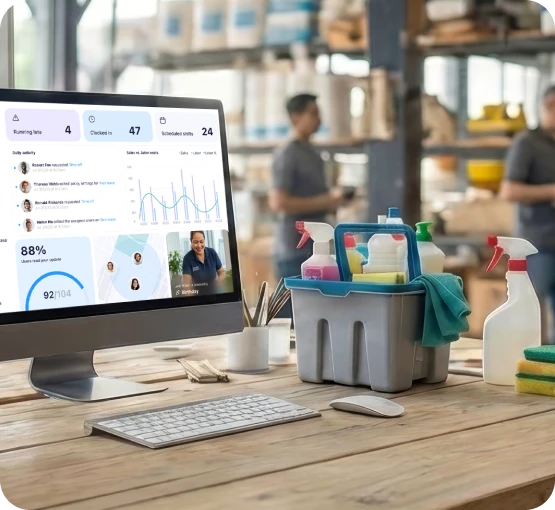 Team performance dashboard