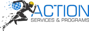 action logo