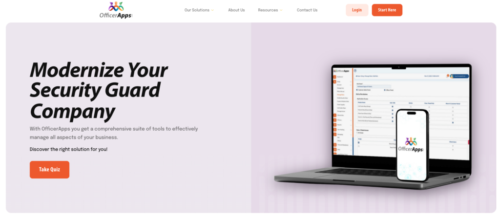 OfficerApps website