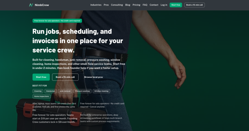 NimbCrew website