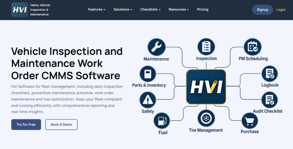 HVI Homepage Screenshot