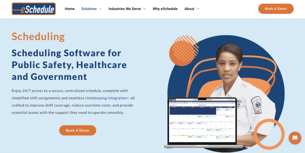 eSchedule scheduling for healthcare teams.