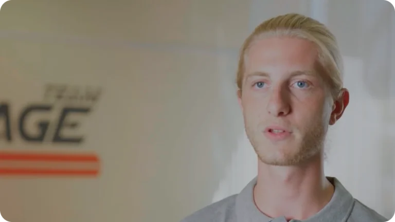 Video testimonial of Pierre Rouen, Team Manager