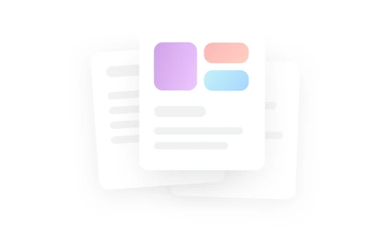 Stack of payroll documents with colorful data fields.